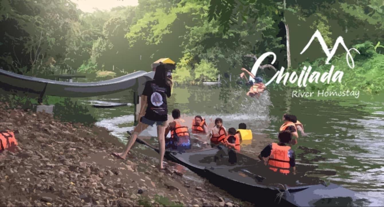 ชลลดา ริเวอร์ โฮมสเตย์ แก่งกระจาน บ้านวังมะละกอ ภายนอก รูปภาพ